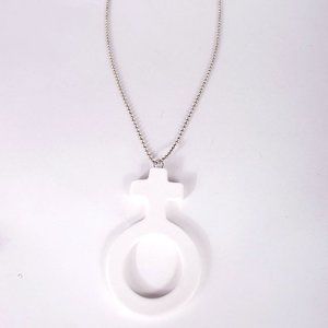SELETTI WHITE NECKLACE | WOMENS